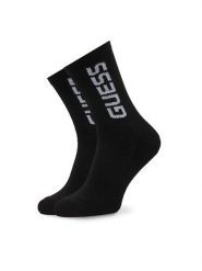 Guess Skarpety długie Z4YZ02 ZZ00I Czarny. Czarne skarpetki męskie Guess, z aplikacjami, z bawełny. Za 59.99 zł.