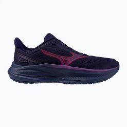 Buty do biegania damskie Mizuno Wave Inspire 22. Fioletowe obuwie do biegania damskie Mizuno, mizuno wave. Za 619.99 zł.