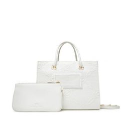 Torebka Elisabetta Franchi. Białe torebki klasyczne damskie Elisabetta Franchi, bez wzorów, bez dodatków. Za 1,009.00 zł.