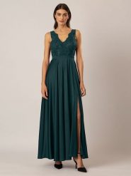 APART Sukienka w kolorze morskim rozmiar: 42. Niebieskie sukienki damskie Apart, bez wzorów, bez kołnierzyka, bez ramiączek, maxi. Za 183.59 zł.