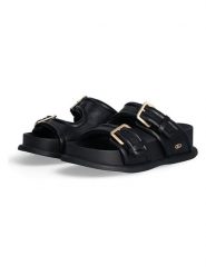 Liu Jo Klapki w kolorze czarnym rozmiar: 39. Czarne klapki damskie Liu Jo, bez wzorów, bez obcasa. Za 199.03 zł.