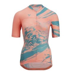 Koszulka rowerowa damska SILVINI Catirina. Brązowe bluzki sportowe damskie Silvini, l, bez kołnierzyka, bez ramiączek. W wyprzedaży za 242.00 zł.
