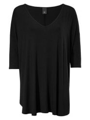 Heine Koszulka w kolorze czarnym rozmiar: 40/42. Czarne t-shirty damskie Heine, bez wzorów, bez kołnierzyka. Za 100.99 zł.