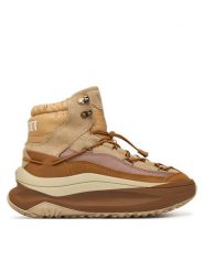 Moon Boot Śniegowce Moon 247 Xlace Mid 80D2490030 S Brązowy. Brązowe kozaki dziewczęce Moon Boot, ze skóry. Za 989.99 zł.