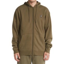 Bluza z kapturem DC Shoes Riot Zip Up, Mężczyźni. Zielone bluzy z kapturem męskie DC Shoes, m, z bawełny. Za 390.00 zł.