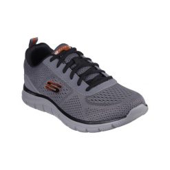 Buty sportowe Sneakersy męskie, Track - Leshur. Szare buty trekkingowe męskie Skechers, bez zapięcia, trekkingowe. Za 299.99 zł.