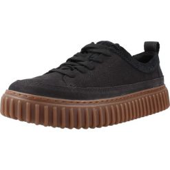 Buty CLARKS 26183470C Czarny. Czarne buty fitness męskie Clarks, na fitness i siłownię. Za 388.99 zł.
