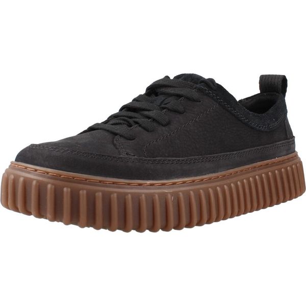 Buty CLARKS 26183470C Czarny. Czarne buty fitness męskie Clarks, na fitness i siłownię. Za 388.99 zł.
