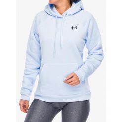 Bluza z kapturem damska Under Armour Armour Fleece Hoodie. Czarne bluzy sportowe damskie Under Armour, xs. Za 203.99 zł.