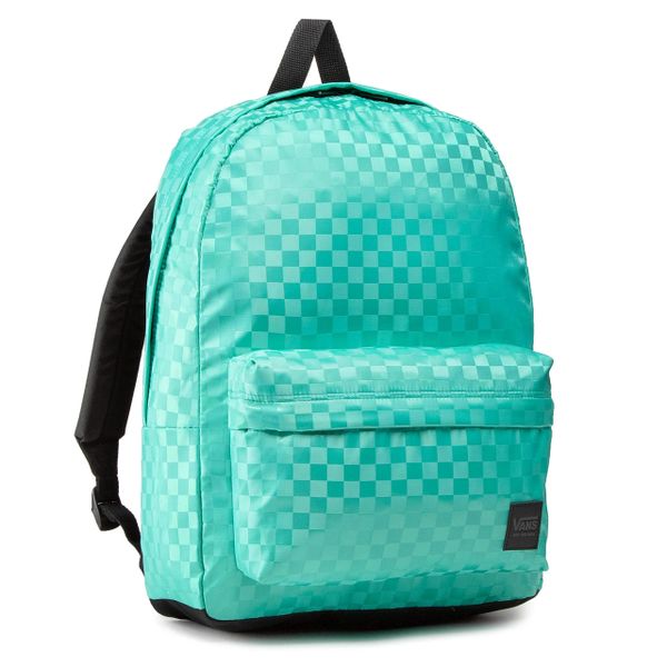 Plecak sportowy szkolny Vans Deana III BP. Zielone plecaki damskie Vans, bez wzorów. W wyprzedaży za 119.00 zł.