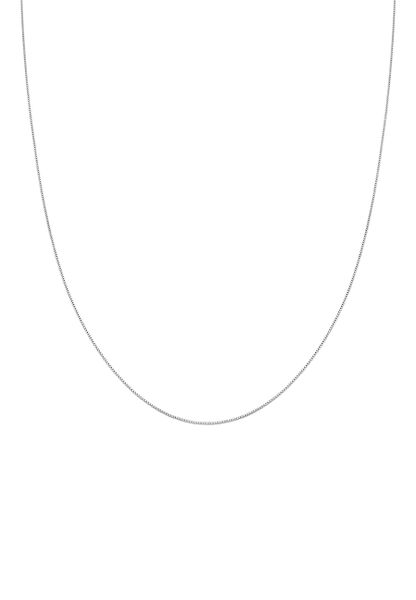 KUZZOI Męski Wenecki łańcuszek Trend Podstawowy ze srebra 925 Sterling Silver Naszyjniki 1 ct Męskie. Szare biżuteria dla mężczyzn KUZZOI, srebrne. Za 283.99 zł.