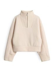 OPUS Bluza "Gick" w kolorze kremowym rozmiar: 40. Brązowe bluzy bez kaptura damskie Opus. Za 152.99 zł.