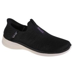 Buty sportowe Sneakersy damskie, Skechers Go Walk 6 - Fabulous View. Czarne buty sportowe na co dzień damskie Skechers, bez wzorów, trekkingowe. Za 389.99 zł.