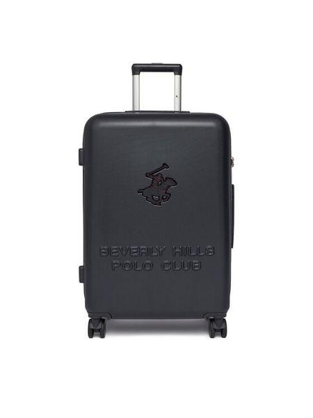 Beverly Hills Polo Club Walizka średnia CEO-BHPC-M-002-08-NAVY Granatowy. Niebieskie walizki Beverly Hills Polo Club, bez wzorów, z tworzywa sztucznego, średnie. Za 359.99 zł.