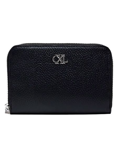 CXL by Christian Lacroix Skórzany portfel "Tuilerie" w kolorze czarnym - 12 x 10 x 2 cm rozmiar: onesize. Czarne portfele damskie CXL by Christian Lacroix, bez wzorów, z materiału. Za 153.71 zł.