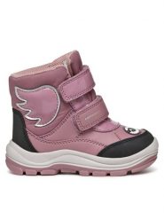 Geox Śniegowce B Flanfil Girl B Abx B463WA 054FU C8006 S Różowy. Czerwone kozaki dziewczęce Geox, bez wzorów, ze skóry, bez obcasa. Za 319.99 zł.