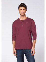 Polo Sylt Koszulka w kolorze bordowym rozmiar: XXL. Czerwone koszulki polo męskie Polo Sylt, xxl, bez wzorów, z bawełny, bez ramiączek. Za 56.79 zł.