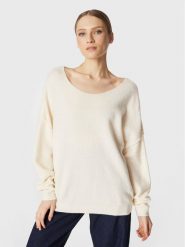 American Vintage Sweter Damsville DAM225H22 Écru Relaxed Fit. Swetry klasyczne damskie American vintage, s, z syntetyku, bez kołnierzyka. Za 419.99 zł.