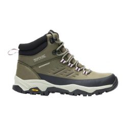 Damskie buty trekkingowe Regatta Blake. Zielone obuwie trekkingowe damskie Regatta. Za 415.50 zł.