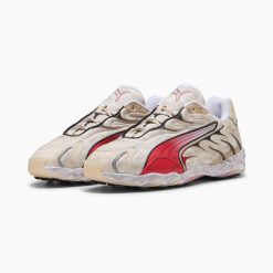 Puma Buty Inhale Distressed 40453202. Brązowe buty sportowe na co dzień męskie Puma, bez zapięcia, trekkingowe. Za 341.99 zł.