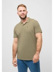 Derbe Koszulka polo w kolorze khaki rozmiar: L. Brązowe koszulki polo męskie Derbe, l, bez wzorów, z bawełny, bez ramiączek. Za 96.14 zł.