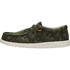 HeyDude Męskie Mokasyny Wally Stretch Jersey Camo. Brązowe mokasyny męskie Hey dude, z jersey. Za 229.00 zł.