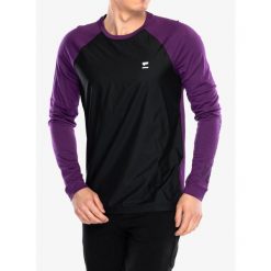 Bluza rowerowa męska Mons Royale Tarn Merino Bike Wind Jersey. Czarne bluzy bez kaptura męskie Mons Royale, bez wzorów, z jersey, bez kołnierzyka, bez ramiączek. Za 424.99 zł.