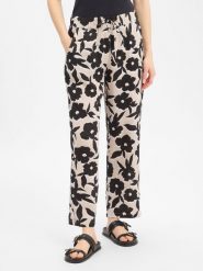 Marie Lund Lniane spodnie Kobiety len (100%) beżowy, 44. Brązowe spodnie materiałowe damskie Marie Lund, bez wzorów, ze lnu. Za 229.95 zł.