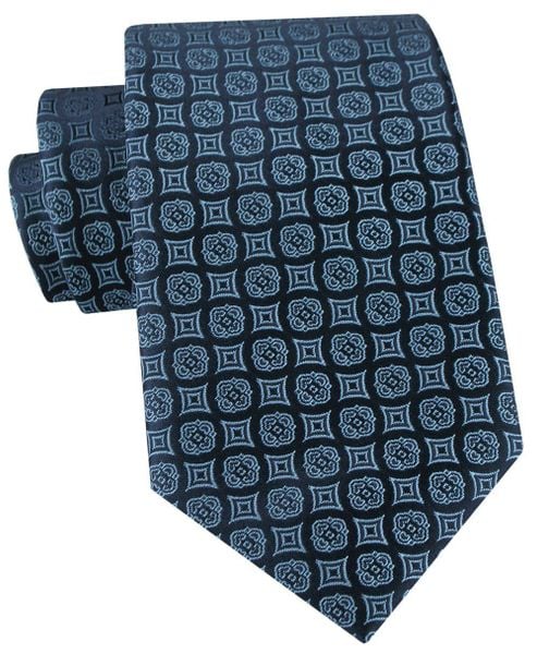 Męski Krawat - Niebieski i Granat, Duże Grochy - Angelo di Monti. Niebieskie krawaty i muchy męskie Angelo di Monti, bez wzorów, z tkaniny, eleganckie. Za 49.99 zł.
