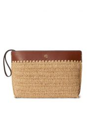 LAUREN RALPH LAUREN Kopertówka 432P10519001 Brązowy. Brązowe torebki wieczorowe Lauren Ralph Lauren, bez wzorów, z syntetyku, bez kołnierzyka, bez ramiączek. Za 989.99 zł.