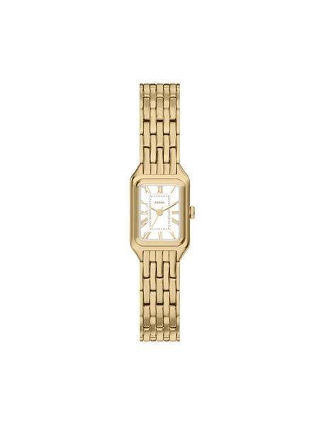 Fossil Zegarek Raquel Mini ES5467 Złoty. Żółte, analogowe zegarki damskie Fossil, ze stali. Za 789.99 zł.