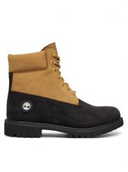 Timberland Trapery 6 In Premium TB0A2P6WEMJ1 Czarny. Czarne buty zimowe męskie Timberland, z nubiku, bez zapięcia. Za 849.99 zł.
