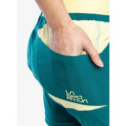 Spodenki wspinaczkowe damskie La Sportiva Mantra Short. Zielone szorty damskie La Sportiva, bez wzorów. Za 319.99 zł.