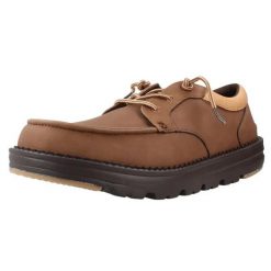 Buty HEY DUDE HD45649 FLINT MOC CLASSIC Brązowy. Brązowe buty fitness męskie Hey dude, z syntetyku, bez zapięcia, na fitness i siłownię. Za 358.99 zł.
