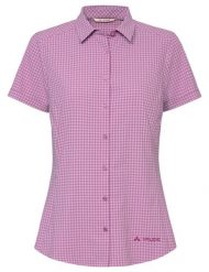 Koszula damska Seiland Shirt III. Czerwone koszule damskie Vaude, bez wzorów, z materiału, bez kołnierzyka, bez ramiączek. Za 392.40 zł.