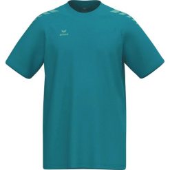Koszulka Erima CMPT Wings. Niebieskie t-shirty damskie Erima, l, bez wzorów, z bawełny, bez kołnierzyka. Za 149.00 zł.