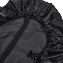 Wodoodporny pokrowiec na plecak 25–45 l – czarny. Czarne plecaki damskie ELITEX TRAINING, bez wzorów, z materiału. Za 45.99 zł.