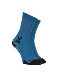 Skarpety X-Socks Bike Perform Crew Blue. Niebieskie skarpetki damskie X-Socks, bez wzorów. Za 78.00 zł.