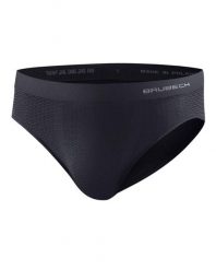 Slipy do biegania Base Layer Ultra Light 3D Męskie. Szare slipki męskie Brubeck, bez wzorów, z dzianiny. Za 53.49 zł.