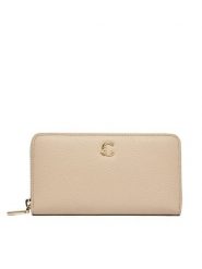 Coccinelle Portfel SSL Coccinelle C-Me E2 SSL 11 32 21 Kremowy. Białe portfele damskie Coccinelle, bez wzorów, ze skóry. Za 649.99 zł.