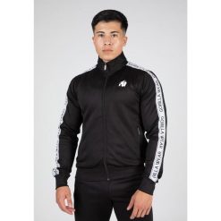 Delaware Kurtka dresowa - Czarny. Czarne kurtki męskie GORILLA WEAR, xl, bez wzorów, z dresówki, bez kaptura. Za 322.00 zł.