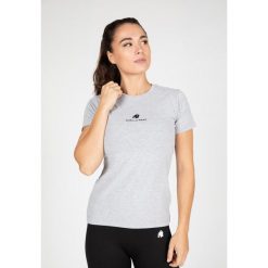 Estero Koszulka - Szary Melange. Szare bluzki damskie GORILLA WEAR, s, bez wzorów, bez ramiączek. Za 170.00 zł.