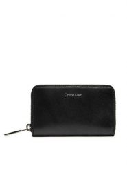 Calvin Klein Portfel Ck Glow Short Z/A 4cc W/Coin K50K512705 Czarny. Czarne portfele męskie CALVIN KLEIN, bez wzorów, ze skóry. Za 299.99 zł.