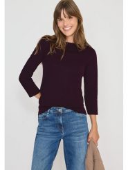 Cecil Koszulka w kolorze fioletowym rozmiar: XL. Różowe bluzki damskie Cecil, xl, bez wzorów, z bawełny, bez kołnierzyka. Za 74.28 zł.