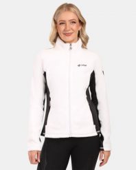 Damska ciepła bluza Kilpi SKATHI-W. Białe bluzy bez kaptura damskie Kilpi, z materiału. Za 229.99 zł.