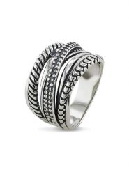 Nomad Srebrny pierścionek rozmiar: 60. Szare pierścionki damskie Nomad, srebrne. Za 173.99 zł.