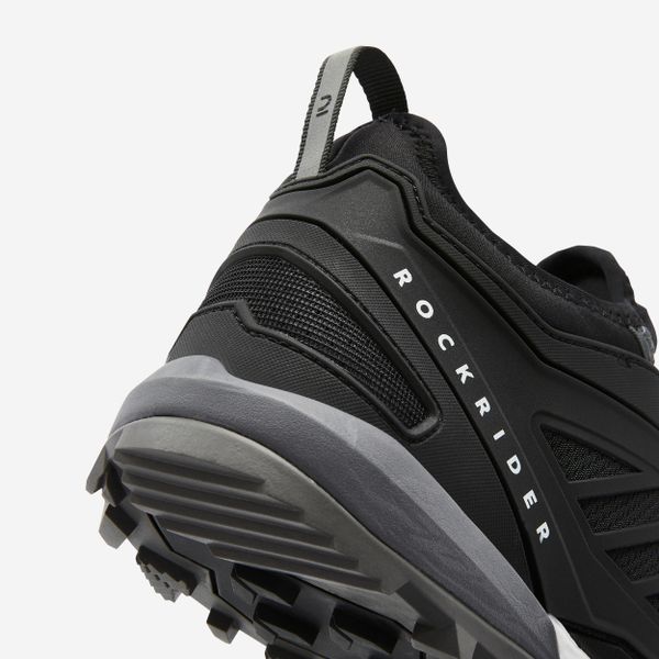 Buty rowerowe MTB Rockrider EXPL 500. Brązowe buty trekkingowe męskie ROCKRIDER, bez zapięcia, rowerowe. Za 249.99 zł.