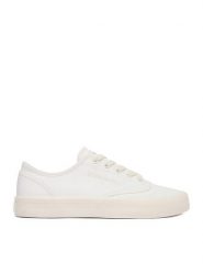 Guess Jeans Tenisówki CWBEO-WE-2025 Biały. Białe trampki i tenisówki damskie Guess Jeans, z aplikacjami, z jeansu. Za 189.99 zł.