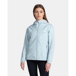 Damska kurtka outdoorowa Kilpi SONNA-W. Szare kurtki damskie Kilpi, s, bez wzorów, z softshellu, bez kaptura. Za 289.86 zł.