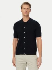 Bugatti Koszula 7100-15536E Granatowy Regular Fit. Niebieskie koszule męskie Bugatti, m, bez wzorów, z bawełny, bez kołnierzyka, bez ramiączek. Za 469.99 zł.